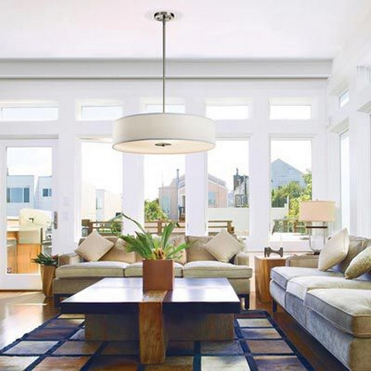 pendant lights be used in a living room