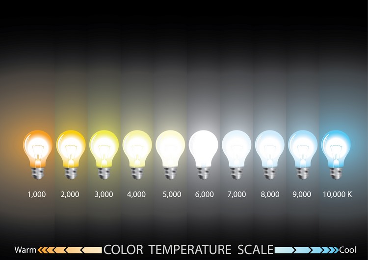 what is light temperature