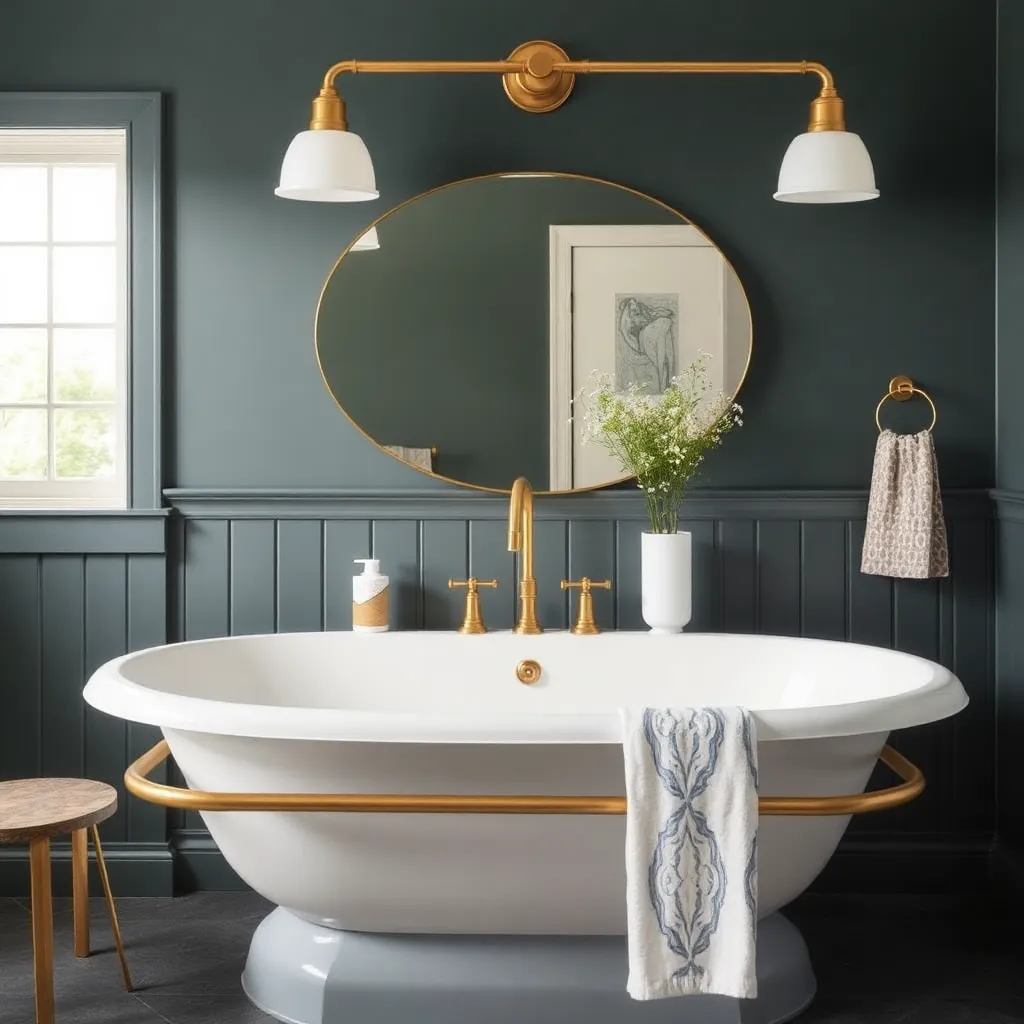 Brass Finishes Bathroom Pendant Lighting