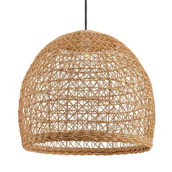 Outdoor Lumiere Dome Rattan Pendant Light
