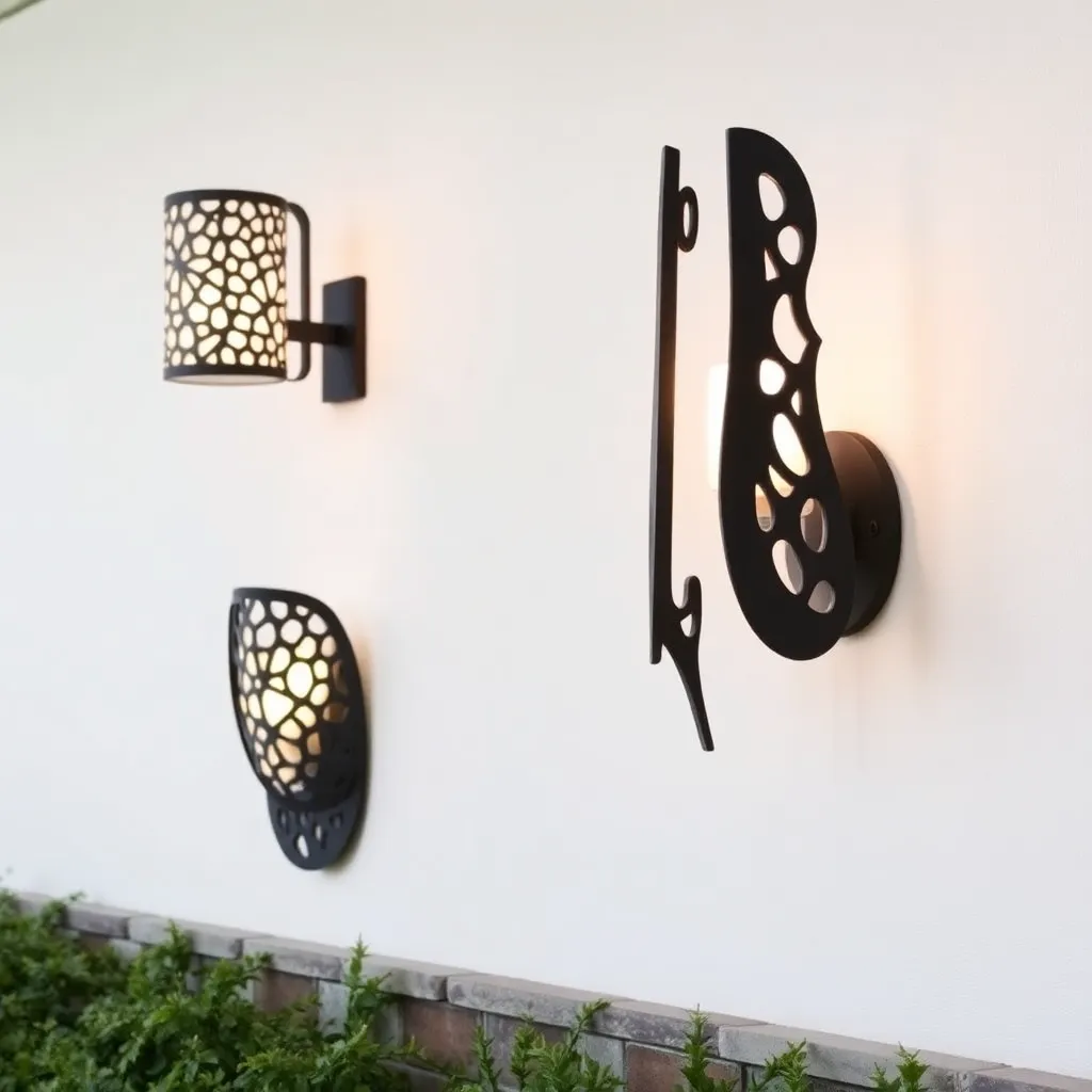 Sculptural Wall Sconces
