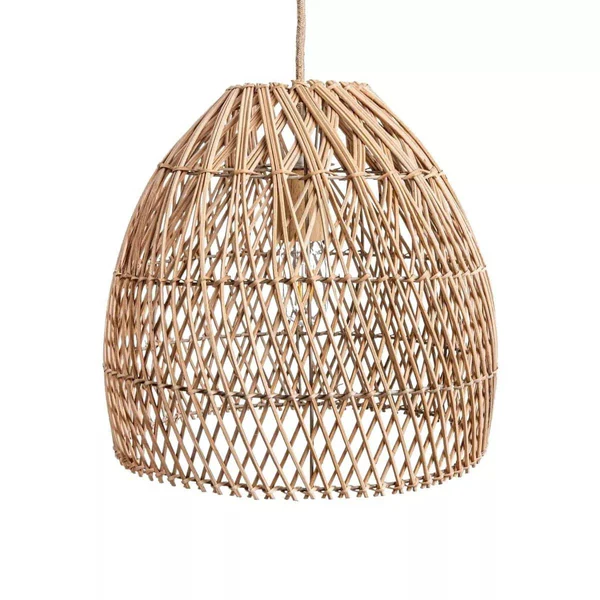 Harlow Natural Rattan Hanging Light
