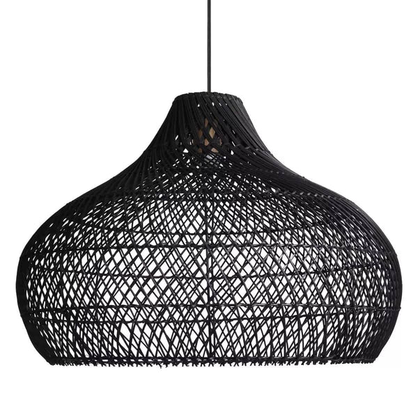 Latigo Rattan Pendant Light