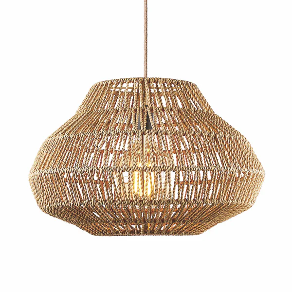 Layana Palm Fibers Pendant Light
