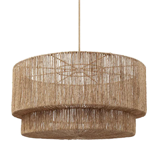 Luminous Rattan Pendant Light
