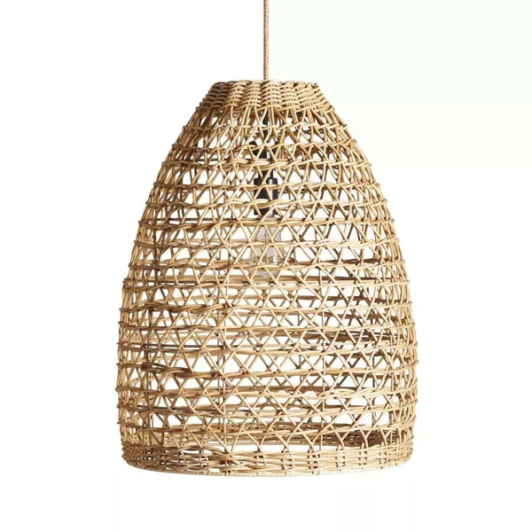 Mazed Lace Rattan Pendant Light