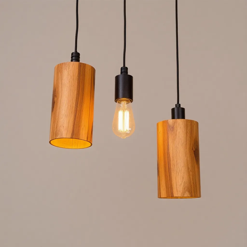 Rustic-wooden-pendants