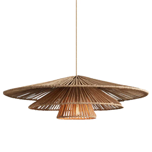 Sammie Tier Rattan Pendant Light