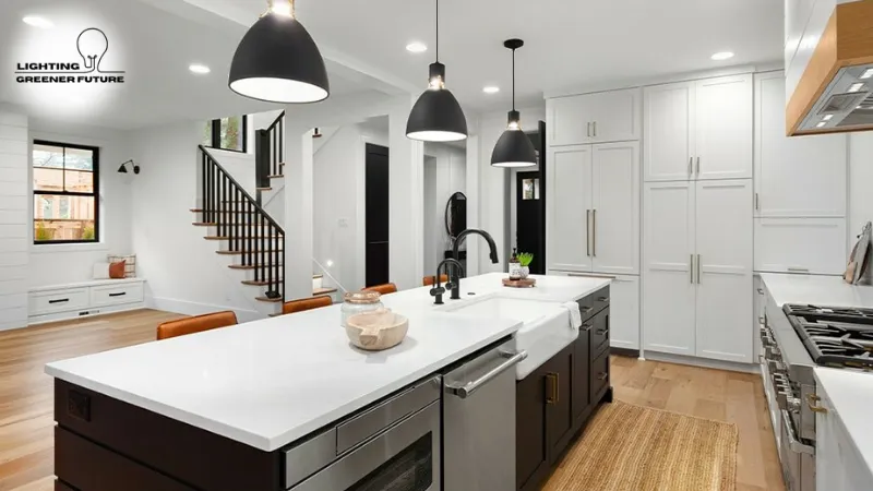 how high should a pendant light be above a kitchen island