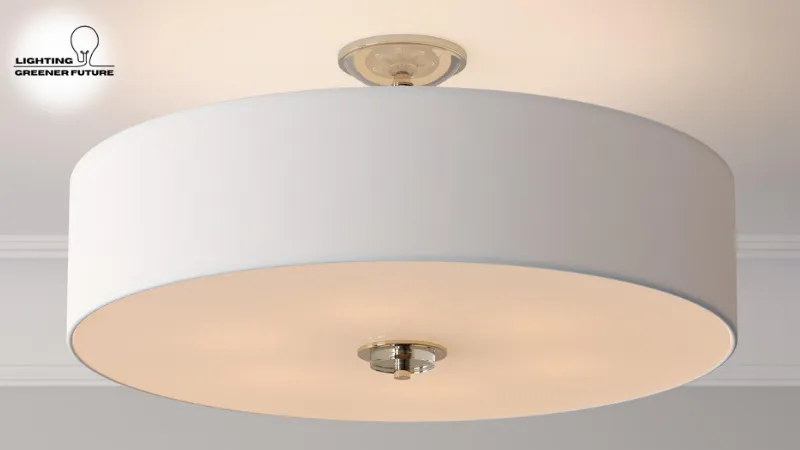 understanding flush mount drum lights