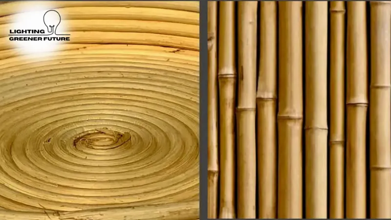 what are rattan and bamboo