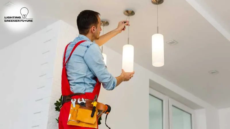 what are the benefits of hiring an electrician to replace a light fixture