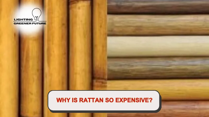 why is rattan so expensive