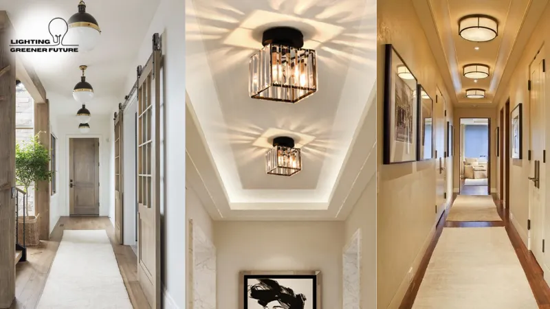 best flush mount lights for hallway