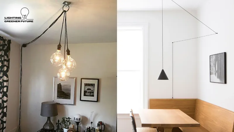 cable pendant light installation