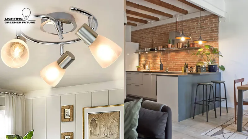 how to measure lumens for different areas of the kitchen