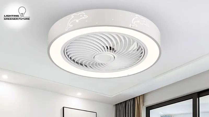 modern low profile ceiling fans