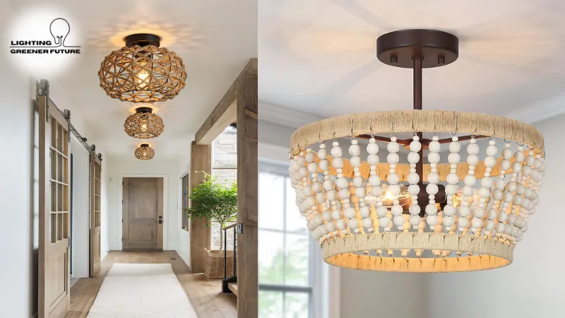 where to use coastal flush mount lighting in your home