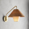 alagoas rattan sconce
