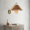 alagoas rattan wall sconce