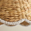 cala rossa rattan flush mount
