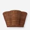 copacabana rattan wall sconce shade