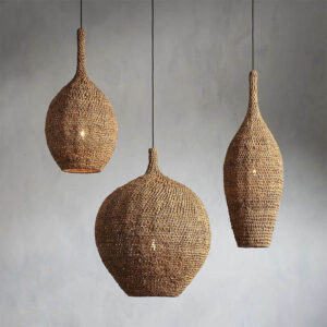 el rodadero rattan pendant lights