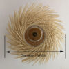 harbour handwoven rattan flush mount shade