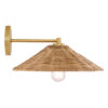 montañita 8 rattan wall sconce natural for outdoor