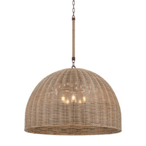 monterosso al mare rattan outdoor pendant light