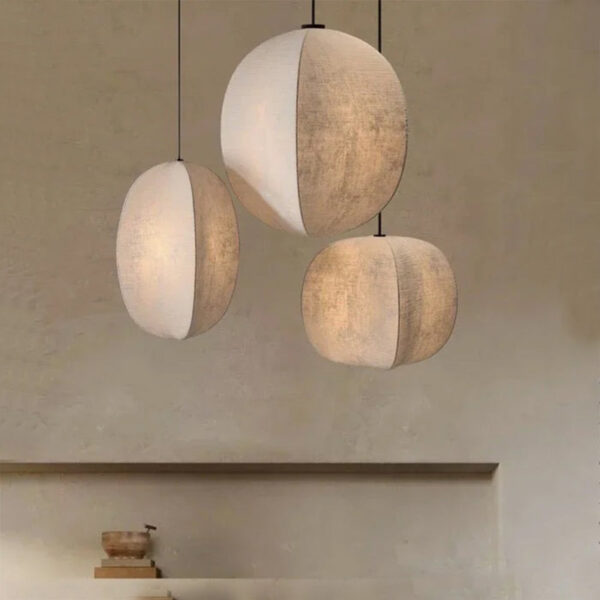 venice rattan pendant lights for living room